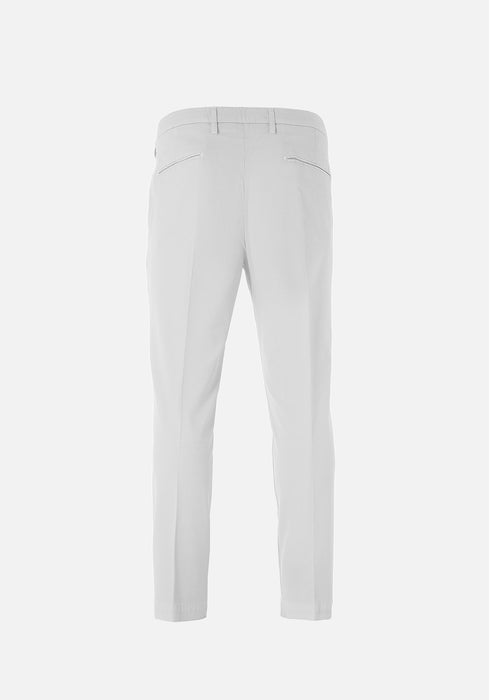 PANTALONE TASCA AMERICA CON PINCES CORTO
